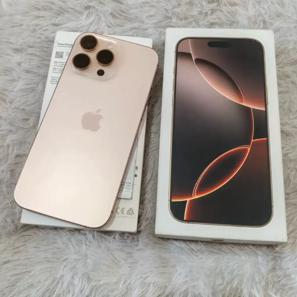 Iphone 16 Pro Max 256 Gb Desert Resmi iBox