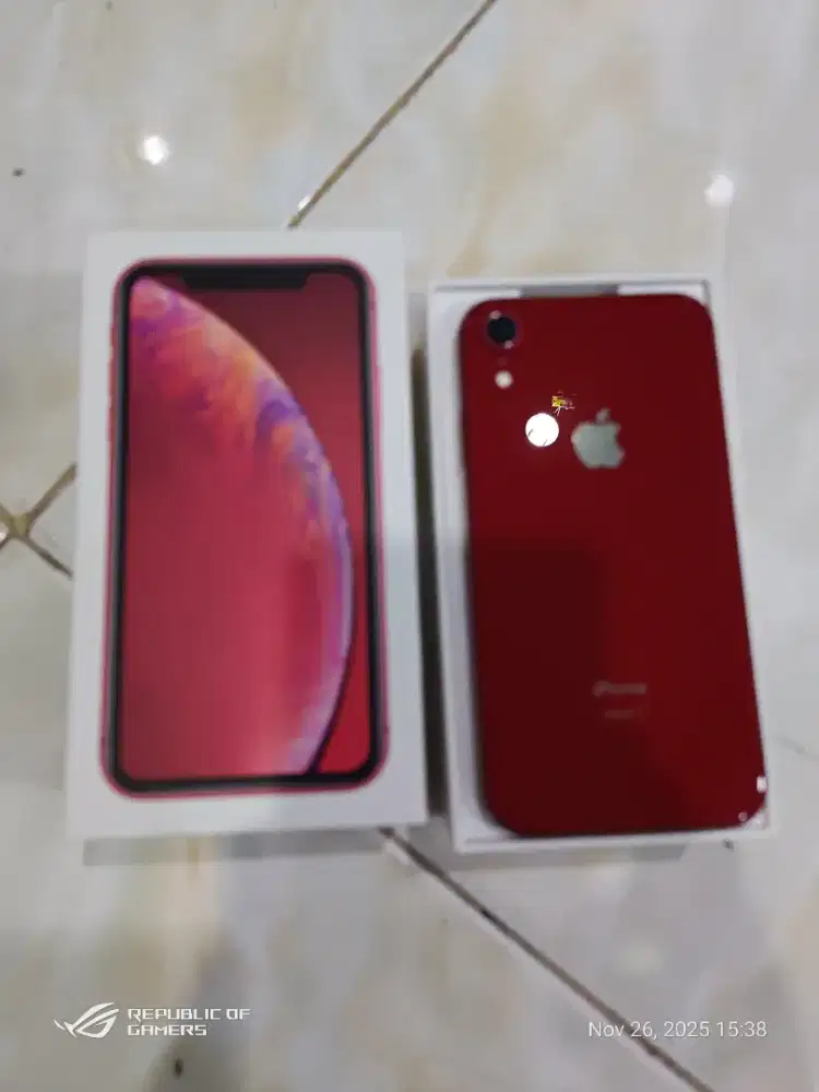 Iphone XR red edition 64gb fulset