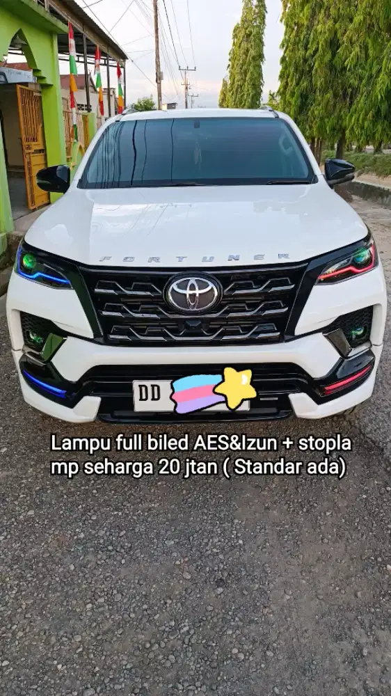 Toyota Fortuner 2.4 GR sport 2021 Diesel kndisi msih sperti mobil baru