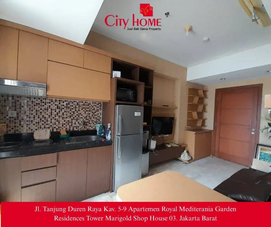 Dijual Cepat Apartemen 2 Kamar Tidur Apartemen Royal, Jakarta Barat