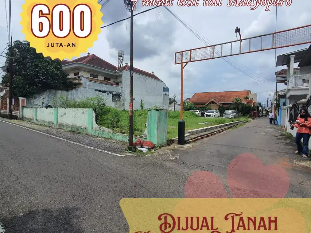 Tanah Sawojajar Siap Bangun – Dekat Fasilitas Umum & Jalan Utama