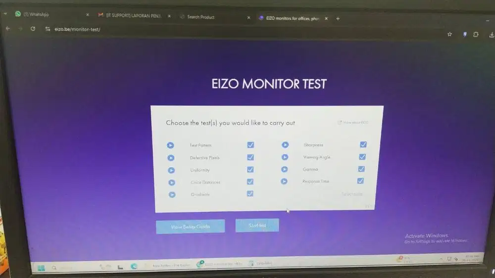 JUAL MONITOR DELL BEKAS KARYAWAN