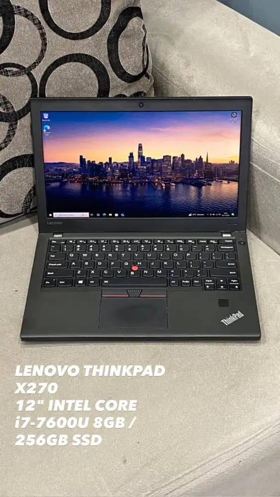 LENOVO THINKPAD X270 - 12 INTEL CORE i7-7600U 8GB / 256GB SSD •