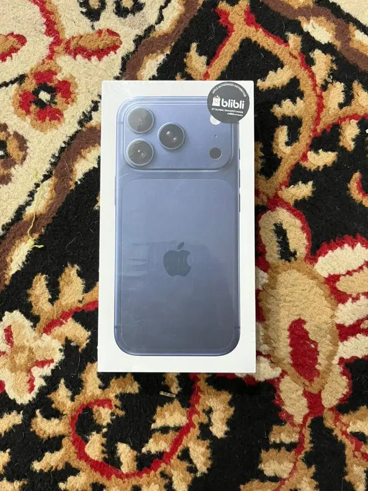 IPHONE 17 PRO 256 BLUE NEW SEGEL GARANSI RESMI
