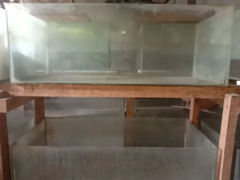 Aquarium bekas masih layak pakai