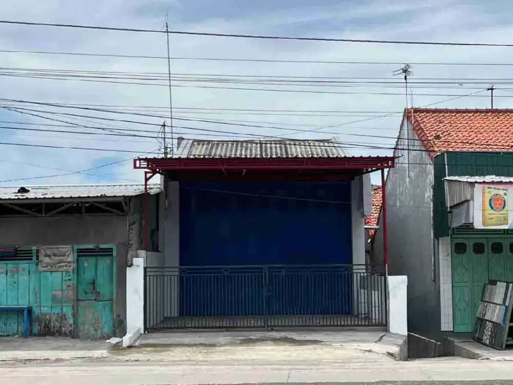 BREBES KLAMPOK GUDANG STRATEGIS 
DEPAN JALAN RAYA PANTURA SEWA MURAH