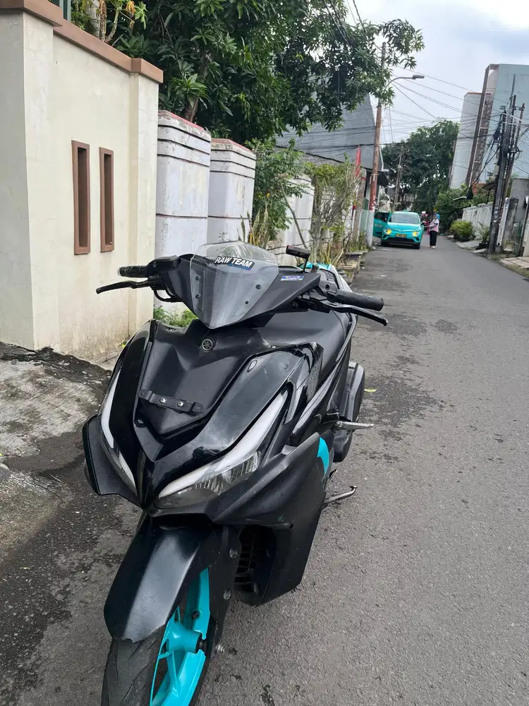 Jual motor yamaha aerox thn 2020 komplitbisa kridit dan tt