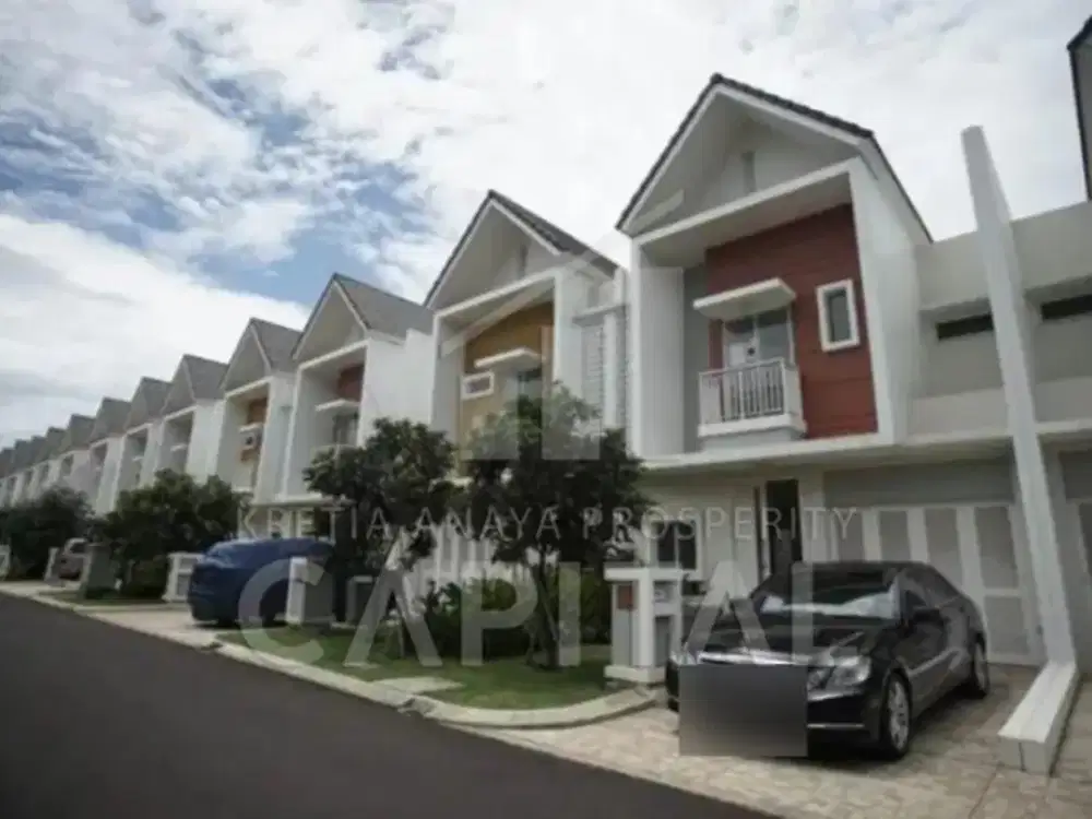 RUMAH MODERN DUA LANTAI DI SUMMARECON CLUSTER AMANDA