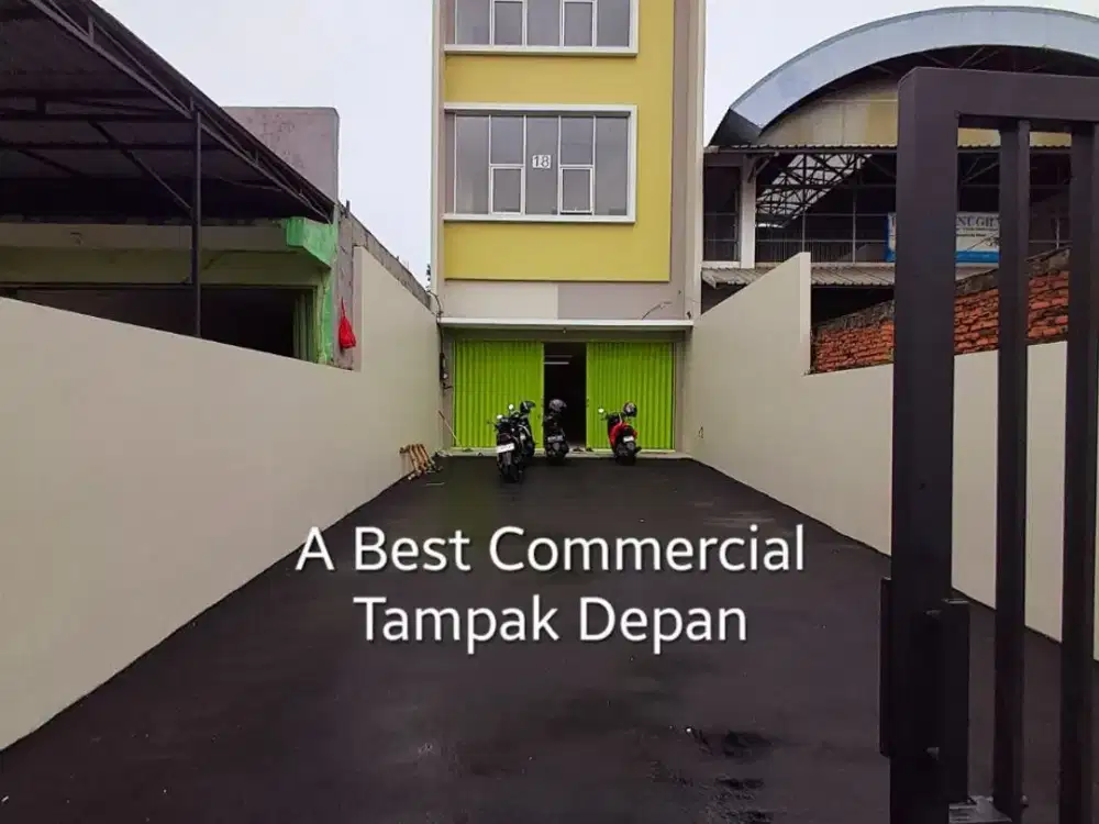 DISEWAKAN RUKO BAGUS 3 LANTAI DEKAT STASIUN KLENDER JAKARTA TIMUR