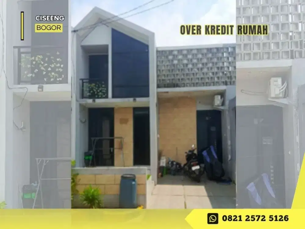 Jual Rumah Over Kredit 49JT type Mezzanine di Perum Bentang Village 2