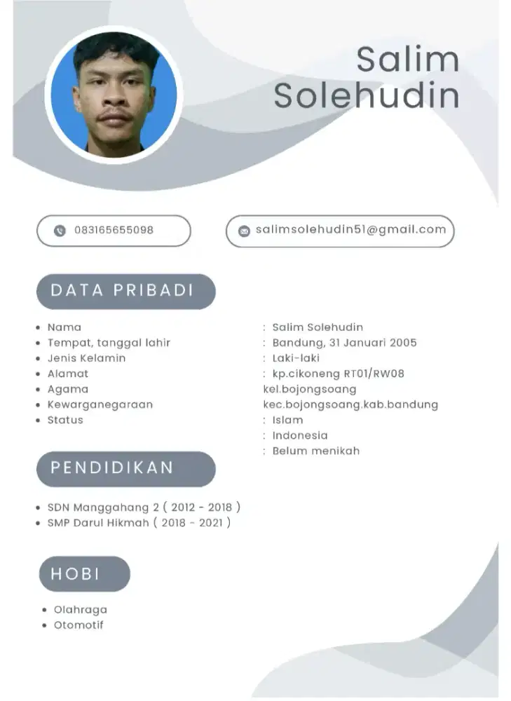 cari pekerjaan lulusan smp