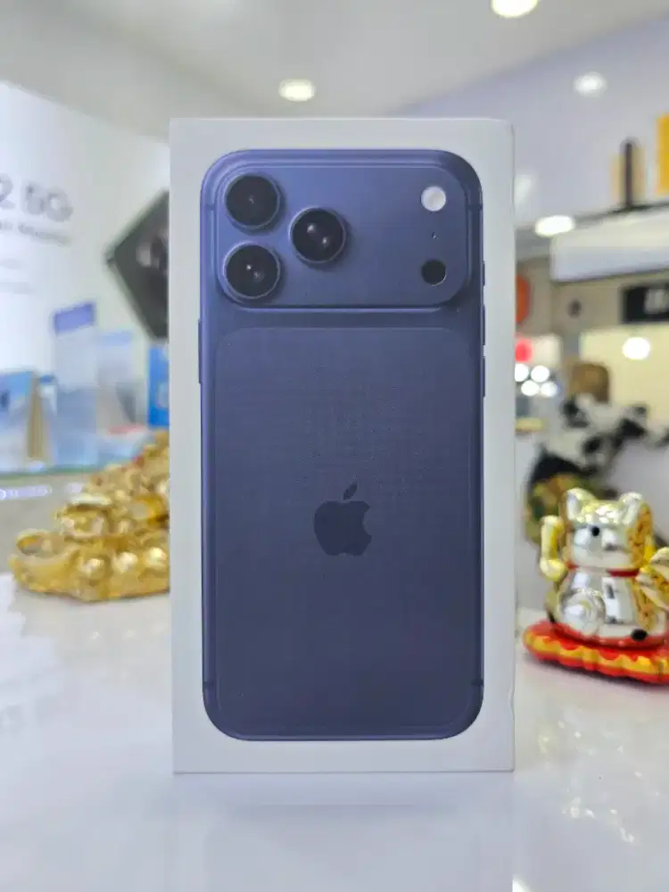 Iphone 17 Pro Max 256Gb Deep Blue NEW Garansi resmi Ibox -MasterCom