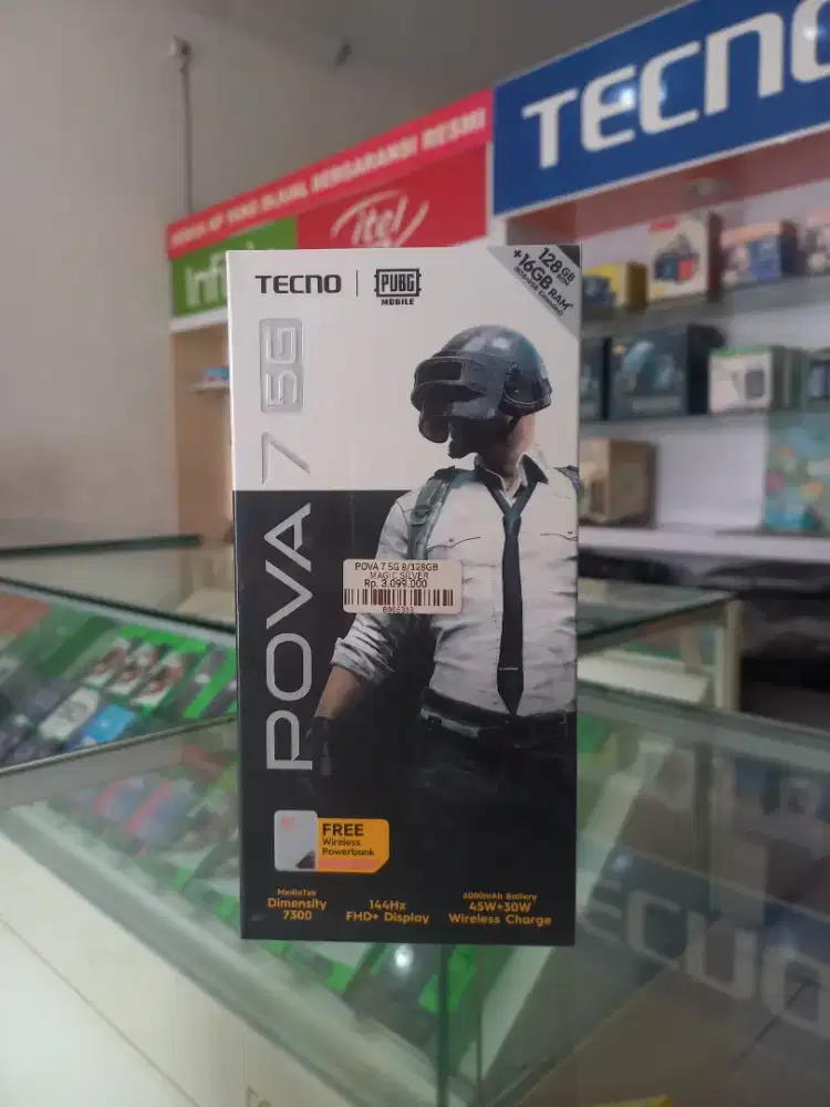 Tecno Pova 7 5G 16gb / 128gb Bergaransi Resmi