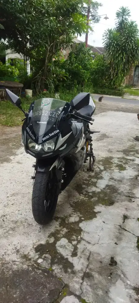 Jual ninja ex 250 j karbu 2010 surat lengkap no minus