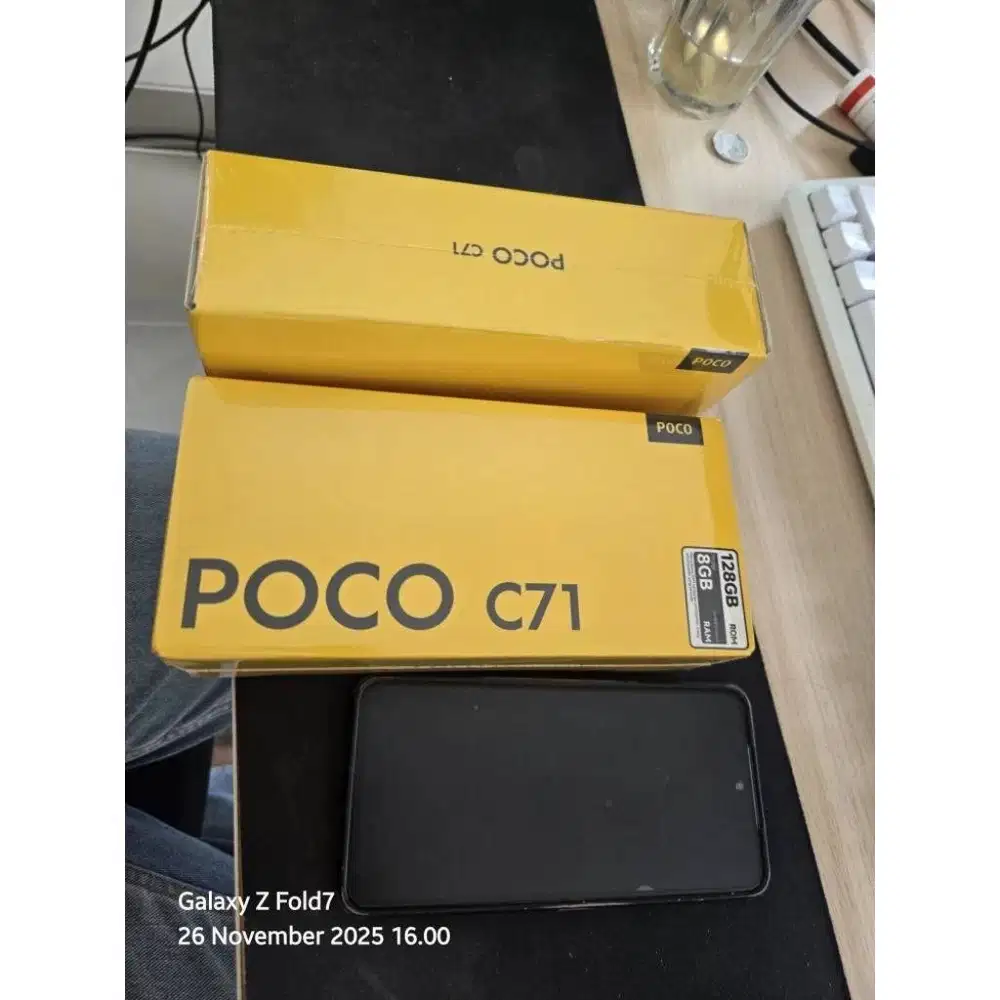 Xiaomi Poco C71 8/128 (4+4) garansi resmi ciaomi Indonesia NEW BNIB