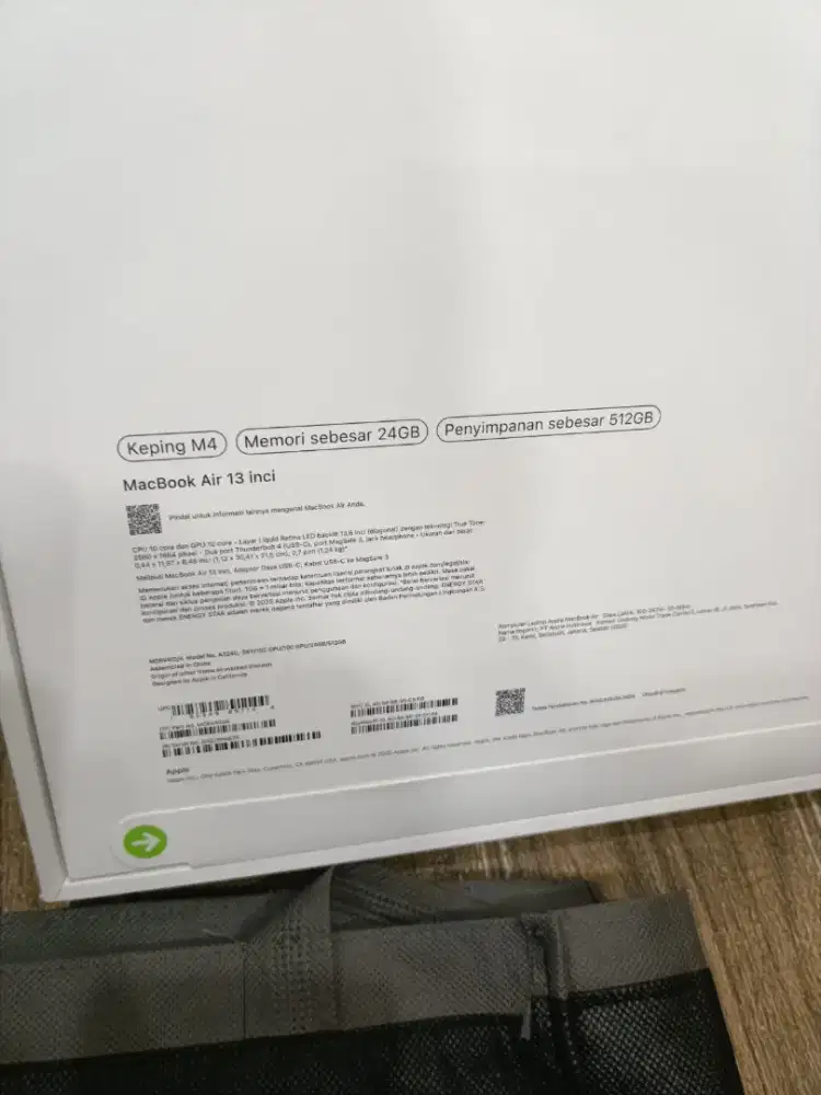 Apple macbook air M4