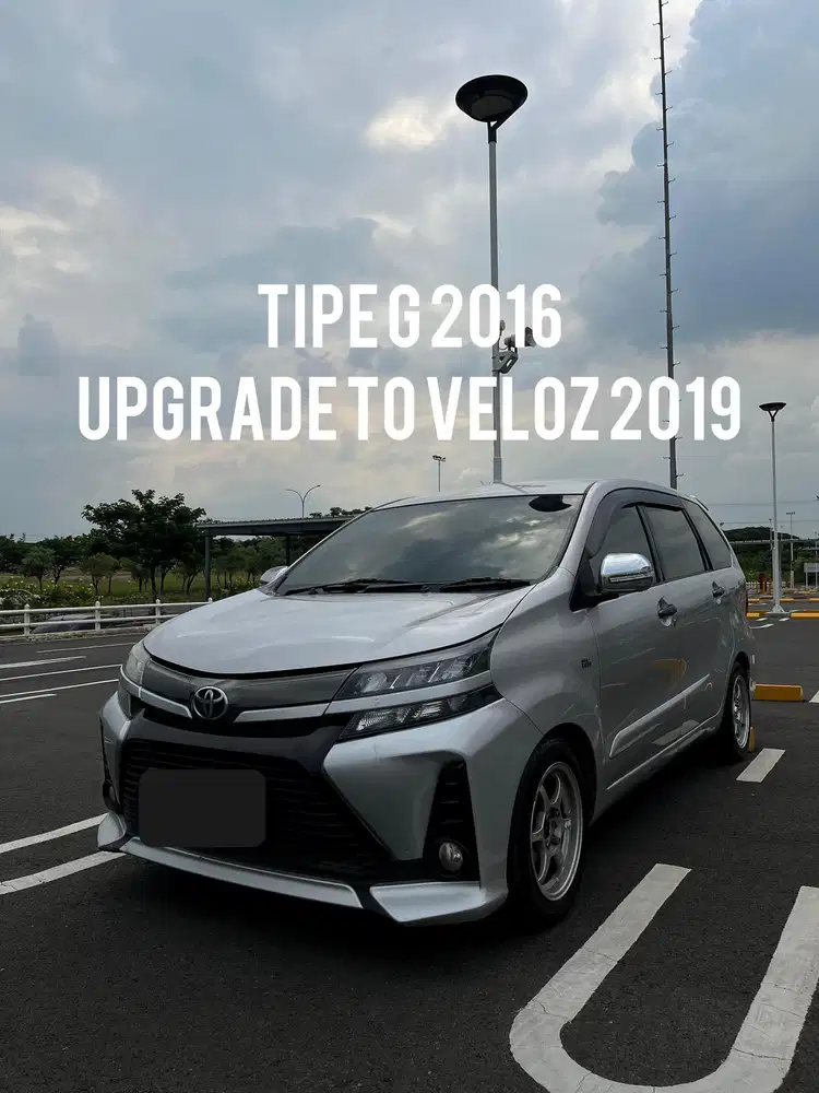Avanza Silver 2016 Tipe G Manual Upgrade Veloz 2019