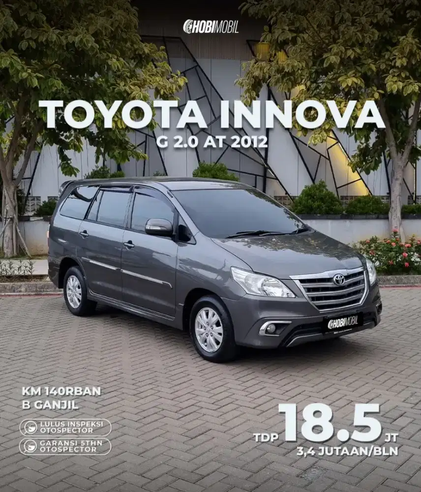 Innova G 2.0 AT Thn 2012