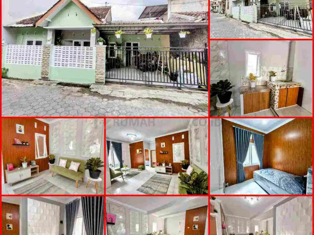 rumah minimalis furnish dalam perumahan banguntapan