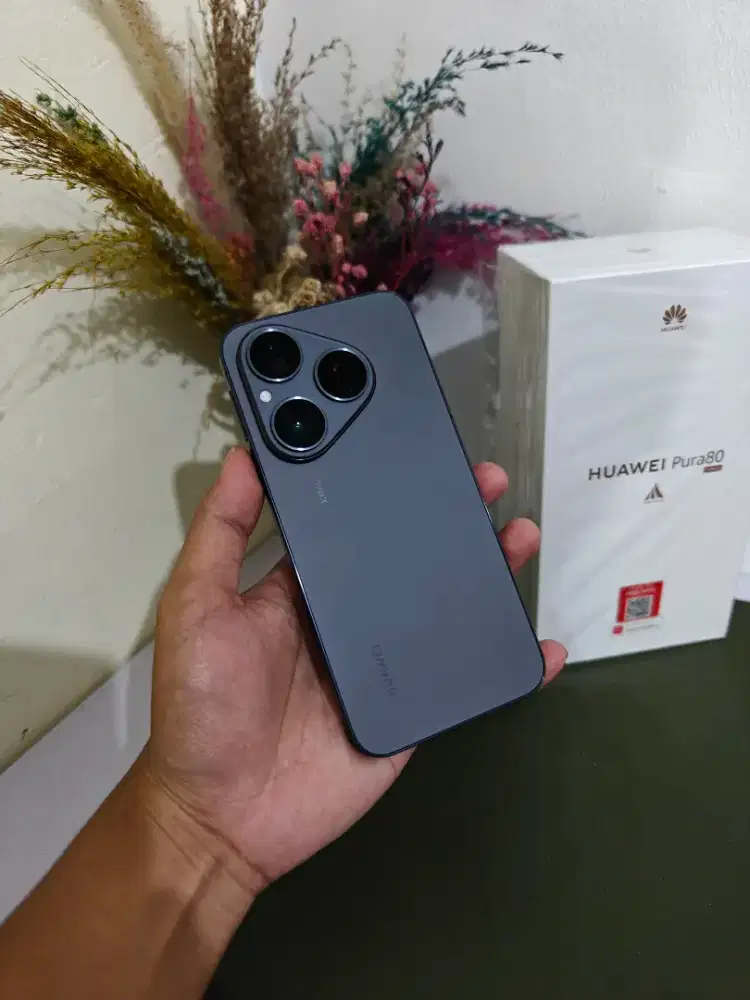 Huawei pura 80 fullset 12/256gb like new