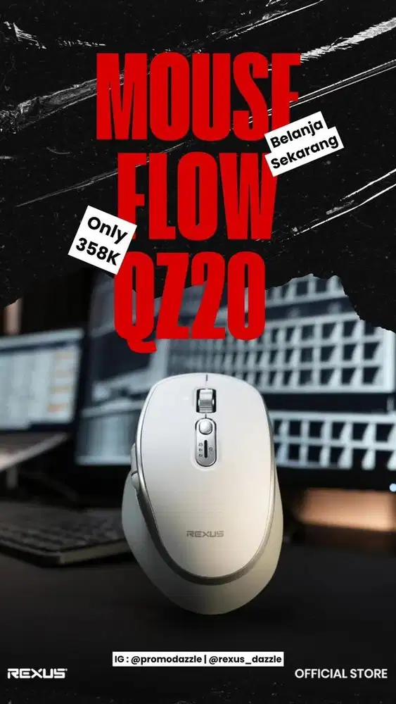 Mouse wireless rexus QZ20