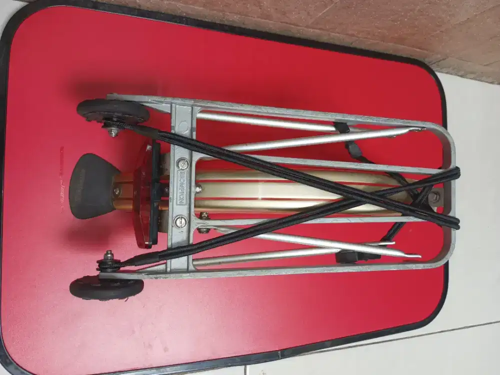 Rear rack Brompton 2014 original (belakang saja tanpa depan)