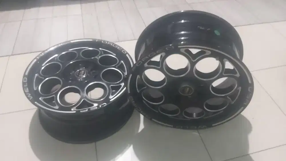 Velg peleh weld drag 2 biji