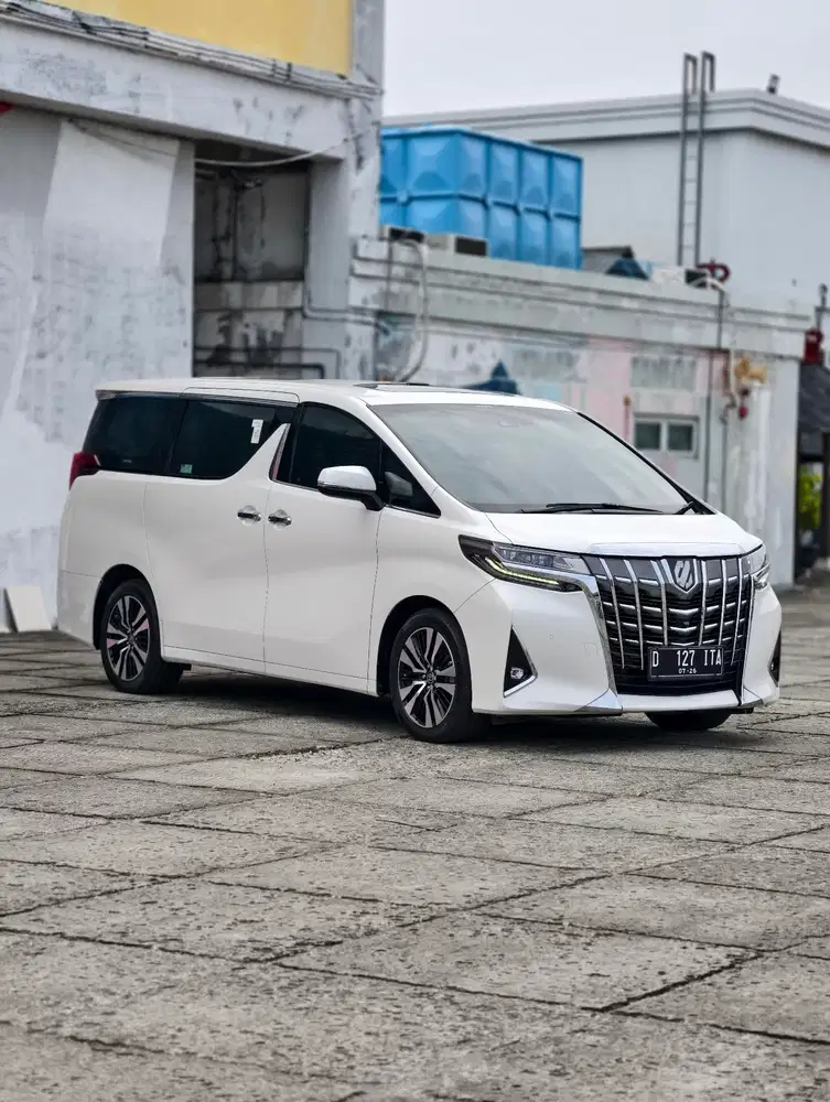 LIKE NEW KM 43 RIBU RECORD! TOYOTA ALPHARD 2.5 G ATPM 2021 / 2022
