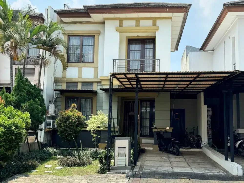 Disewa Rumah 2 Lantai Kawasan De Latinos BSD City. Siap Huni