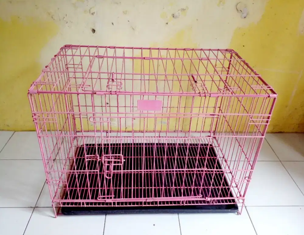 Kandang besi tebal ujuran 75 & kitten mixdom
