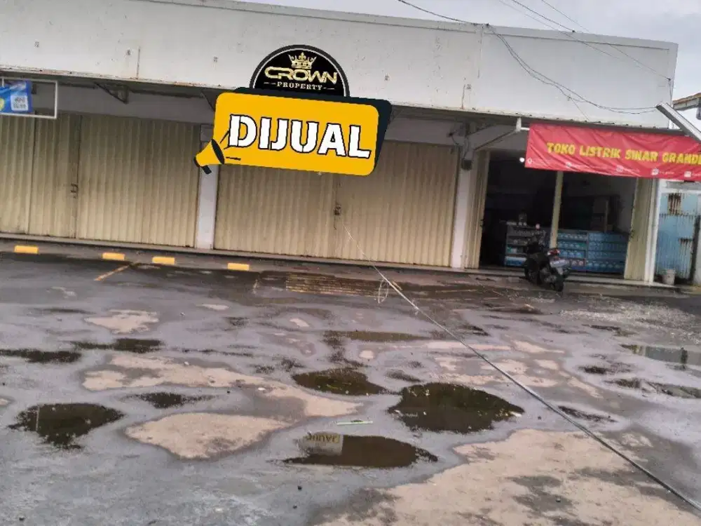 DIJUAL CEPAT BANGUNAN EX MINIMARKET DI MUSTIKASARI BEKASI