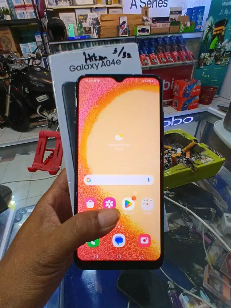 samsung a04e fullset bergaransi