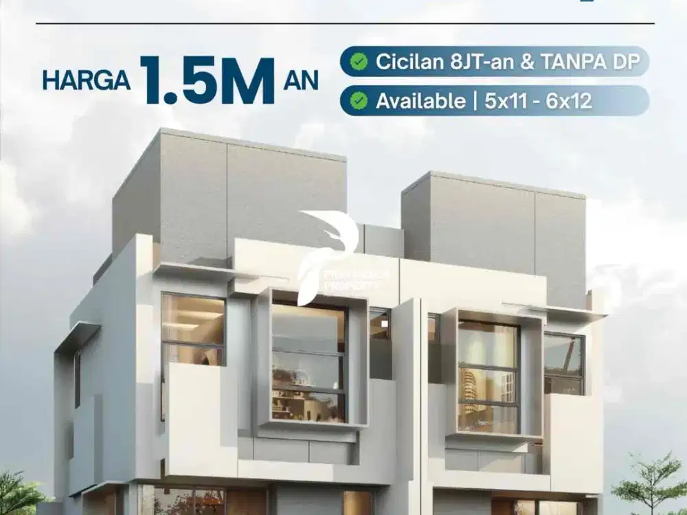 Rumah Murah 2 Lantai di Pusat BSD City