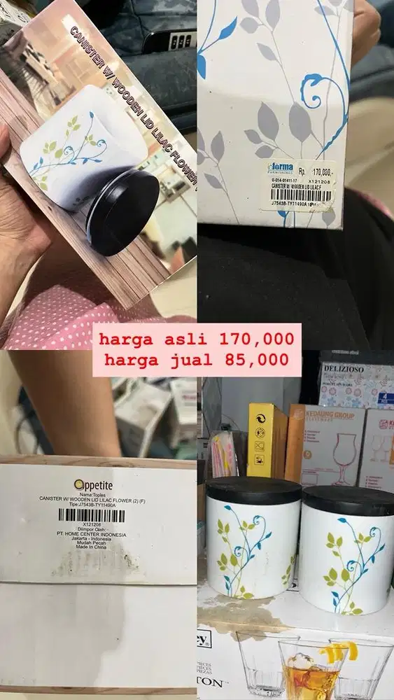 Canister Toples Gula