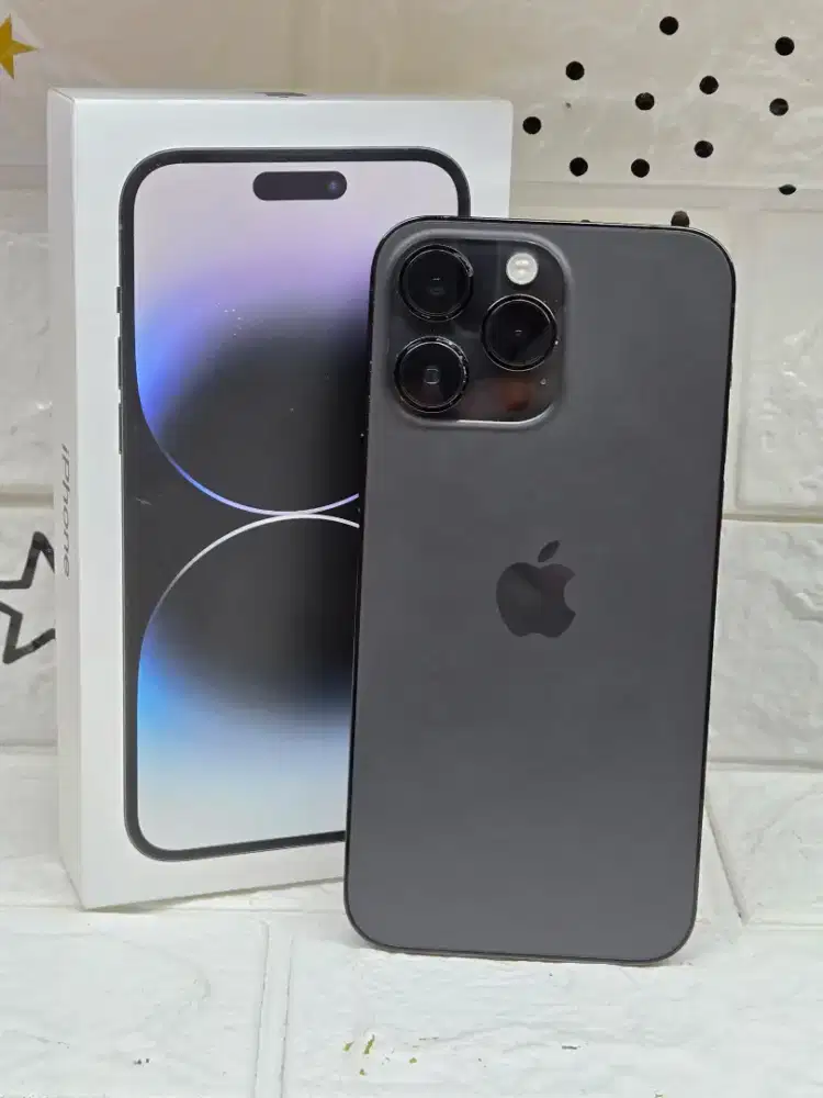 Iphone 14 pro max 256gb black second