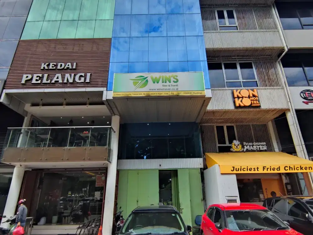 Ruko murah di kebon sirih,Menteng jakarta pusat