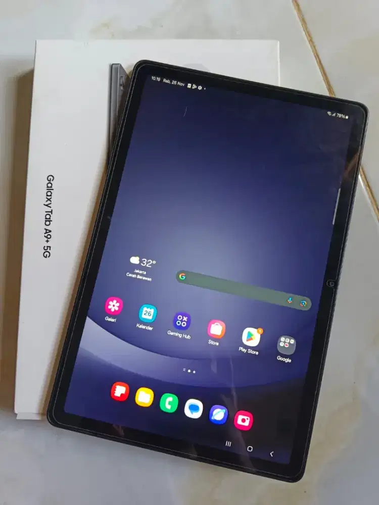 Tab samsung a9 plus ram 8/128