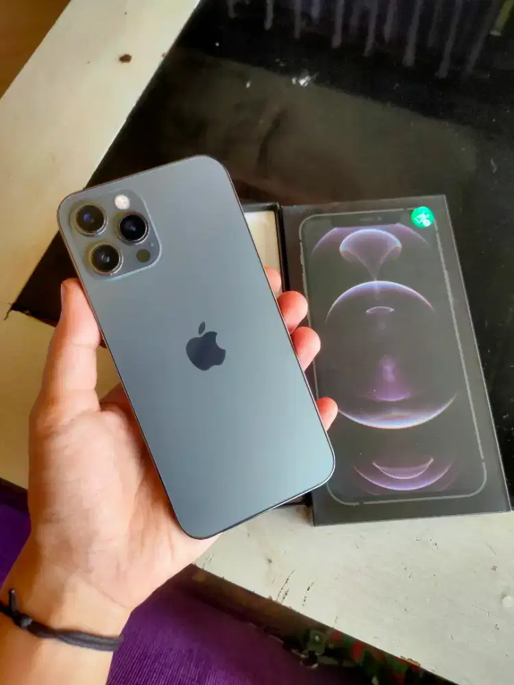 IPHONE 12 PROMAX 128GB FULLSET NOMINUS ALL OPERATOR