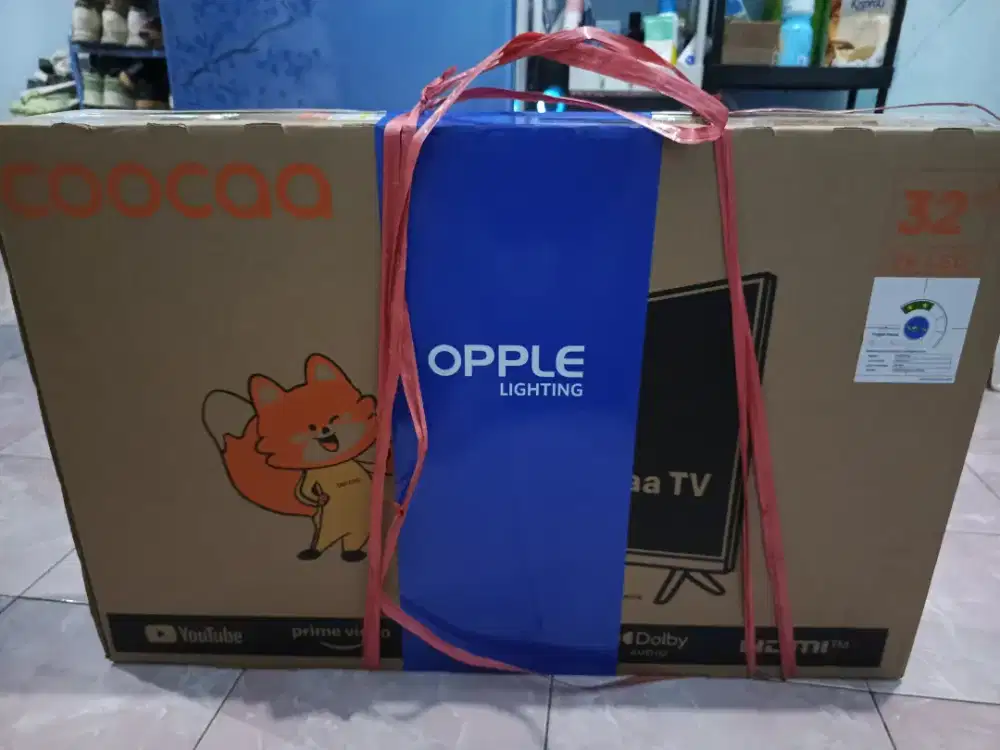 Smart TV Coocoa 32 inch kondisi baru