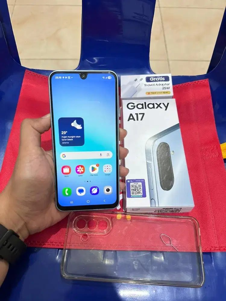 Samsung A17 ram 8/128 GB Fullset Garansi 11 bulan lagi