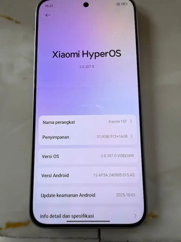 Xiaomi 15T 12/512GB warna Gray Like new Garansi Panjang