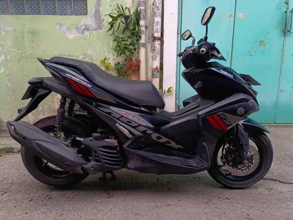 Yamaha Aerox 155CC LED Tahun 2017 Pajak br Byr2026 Mesin Halus SiapGas