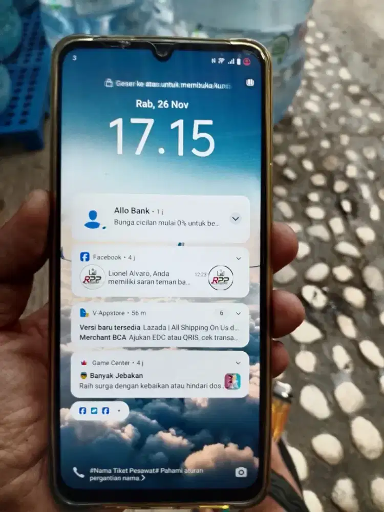 Jual vivo y19 s pro 5G ram 8/256 fullset garansi msh panjang