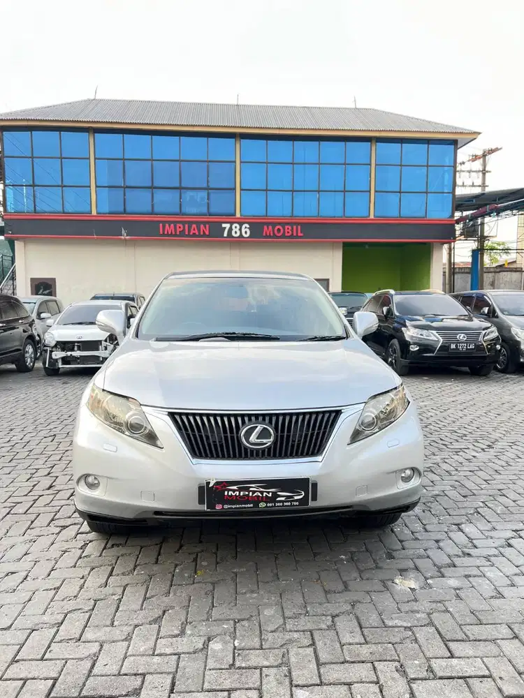 Toyota Lexus RX270 A/T Silver 2011 elgrand glory avanza yaris brio crv