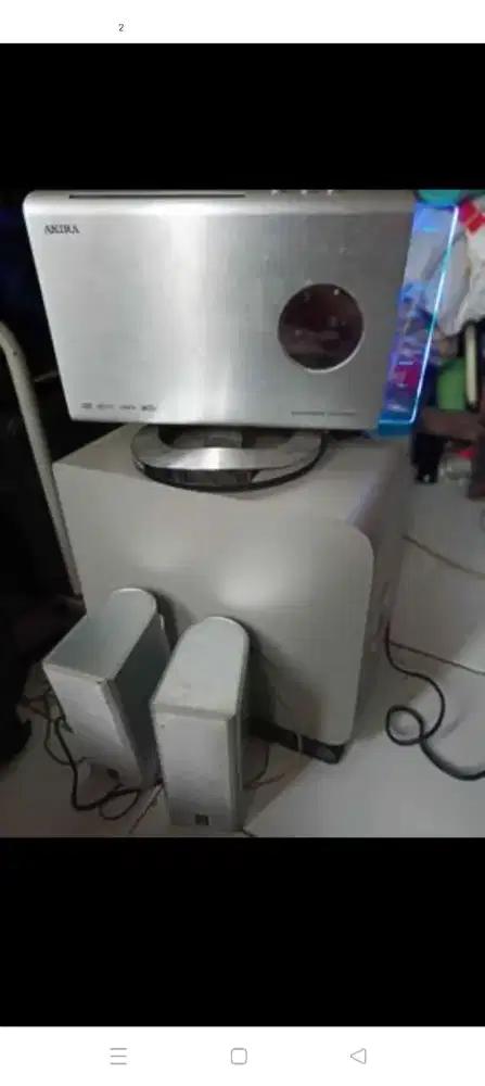 Dijual DVD,VCD,CD,MP3,USB Player Akira Sound Bass Mantap.