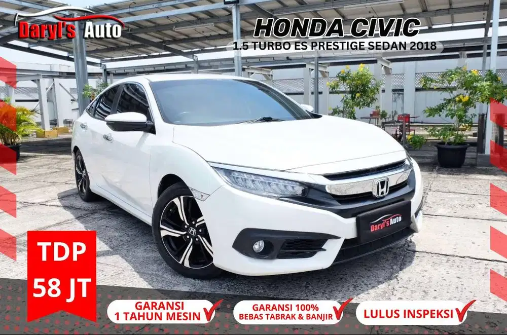 2018 Honda Civic 1.5 ES Prestige Turbo Tdp 58jt