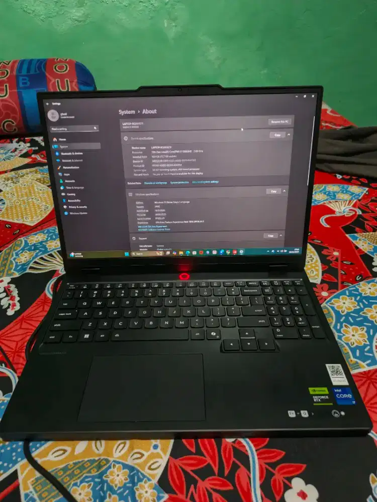 Laptop Lenovo Legion 5 15IRX10