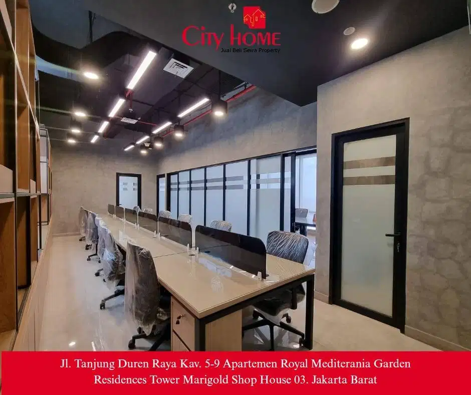 Disewakan Cepat Office Soho Capital Furnished Modern All New