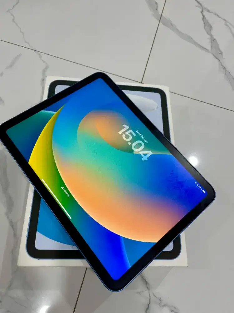 [Second like New] IPad 10 WiFi Only, 256GB, Biru, Pemakaian Pribadi