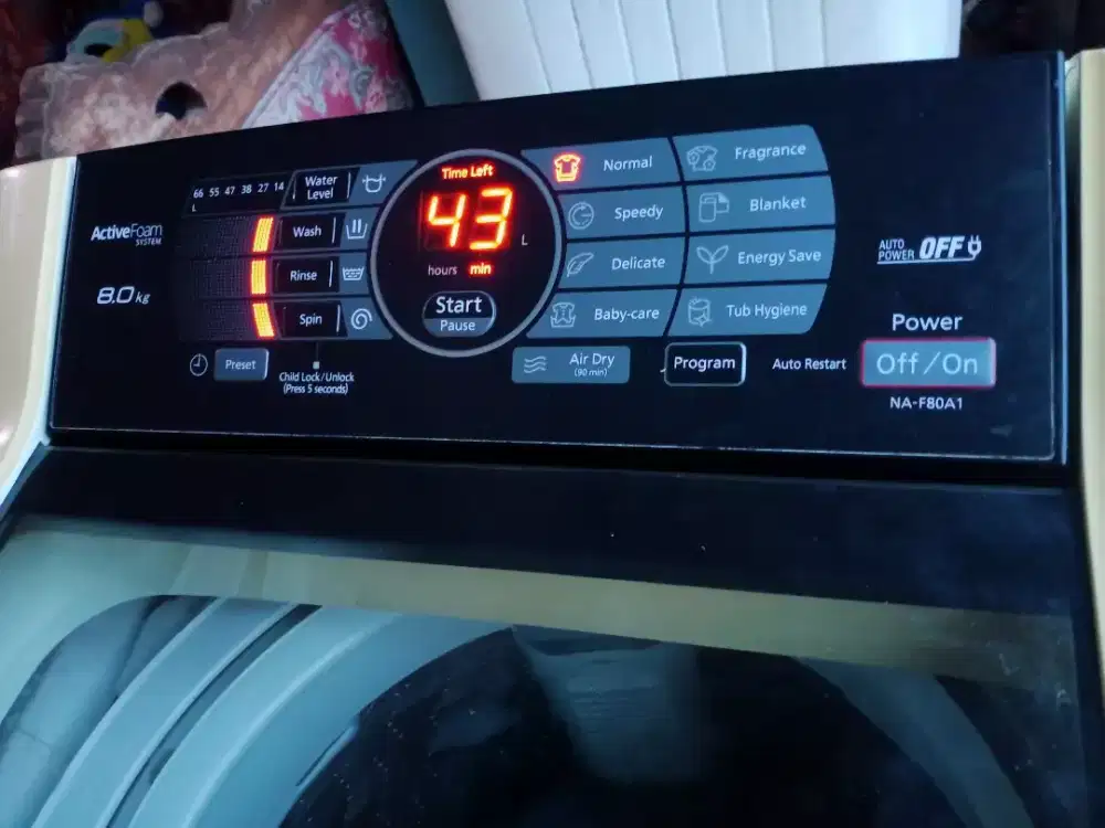 MESIN CUCI PANASONIC 1 TABUNG